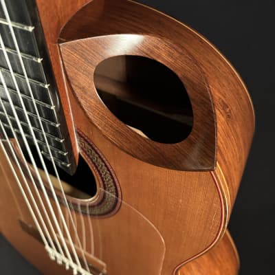 Marshall Brune Hybrid 14-Fret Cutaway Classical Guitar image 11