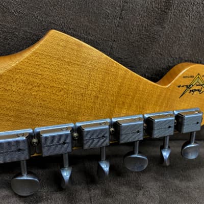 Fender Stratocaster, Limited Edition, Custom Shop, Journeyman Relic, June 2021 CS APAC Show Rebuild #73 New 1965 Aged Blue Sparkle image 19