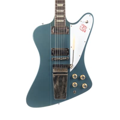 Gibson Custom 1963 Firebird V with Maestro Ultra Light Aged - Pelham Blue image 1
