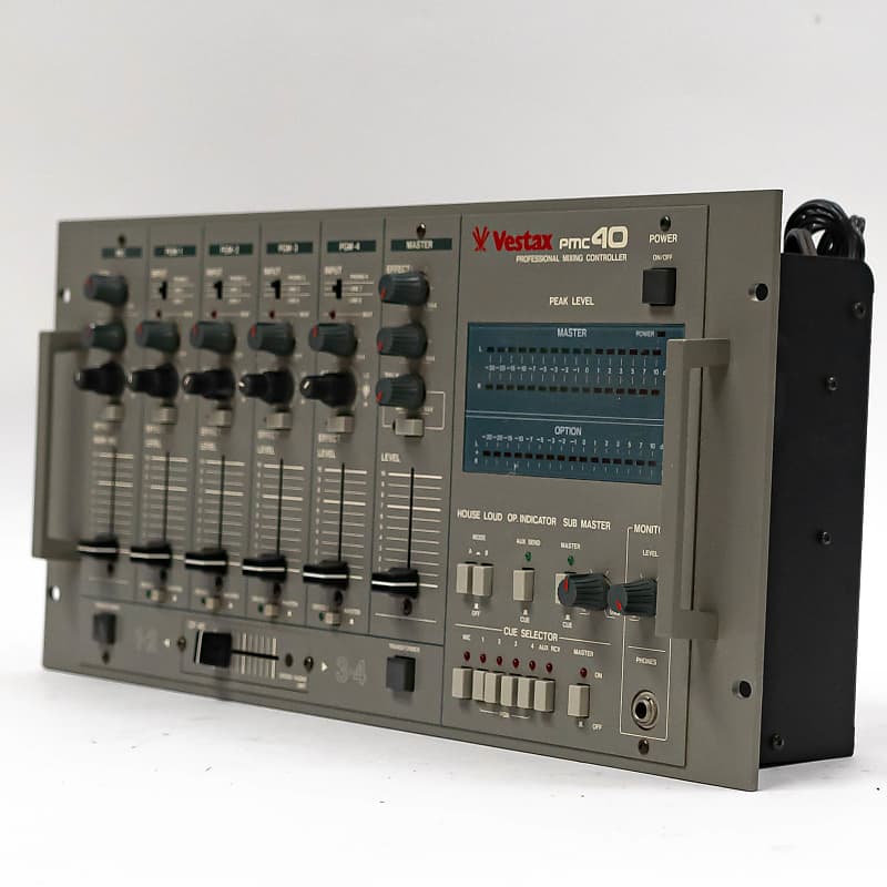 現状品　VESTAX ミキサー　PMC40 チューンドモデル 高音質 美品 VESTAX PMC-40 (PMC40