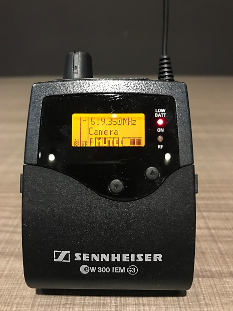 Sennheiser EK 300 IEM G3 - A Band 516-558 MHz image 1