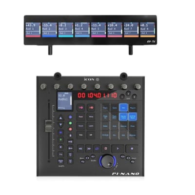 Icon Platform Nano Air + D3 Backlit Display DAW Control Surface
