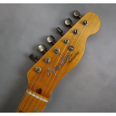 Fender Custom Shop Limited Edition 51 HS Telecaster Relic Aged Nocaster Blond Electric Guitar image 4