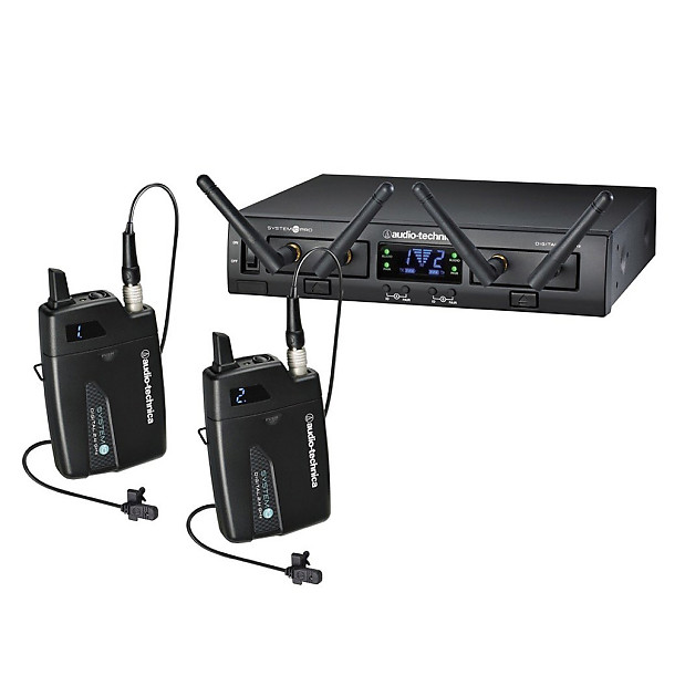 Audio-Technica ATW-1311/L System 10 Pro Digital Dual Lavalier Wireless Mic System image 1