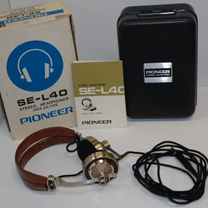 Rare Vintage Pioneer SE-L40 Stereo Headphones - Include ALL Original Packaging Materials image 7
