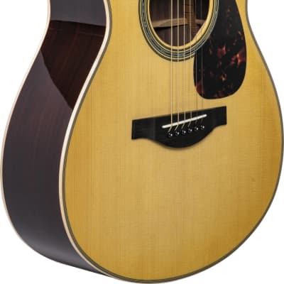 Yamaha LS16HB Small Body Acoustic-Electric Guitar, Natural w/ Gig Bag for sale