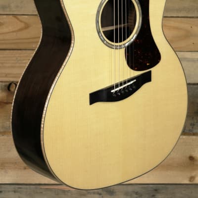 Eastman AC822CE-FF Fan Fret Acoustic/Electric Guitar Natural w/ Case for sale