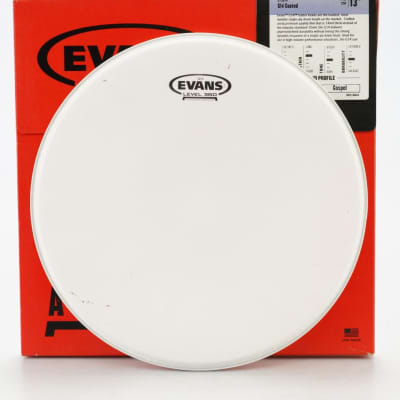 2 Evans D'Addario G14 Coated 1-Ply 13" Drum Heads #52001 image 5