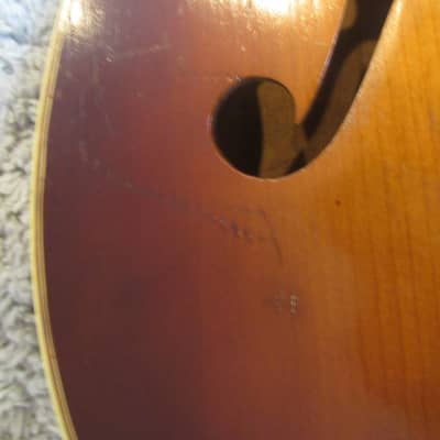 Kay ( rare ) Model 160 ( Encore ) Archtop Electric Guitar -  Late 40's-Early 50's - HSC image 14