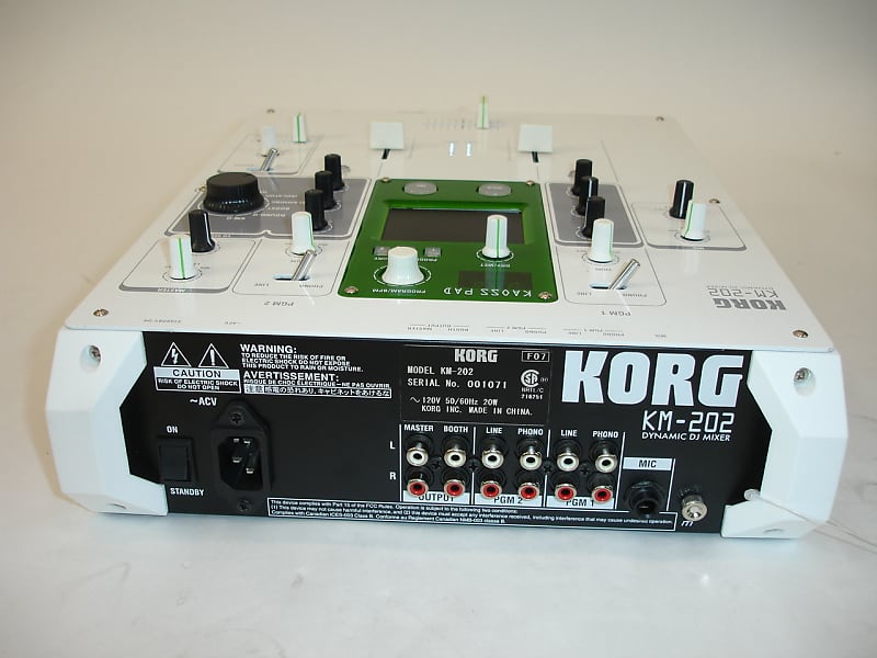 Korg KM-202 2-Channel KAOSS DJ Mixer | Reverb