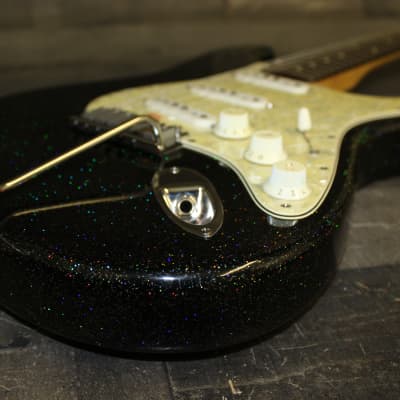 Fender Stratocaster 1988 Custom Shop Holoflake Black Sparkle with original Case! image 7
