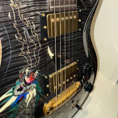Rare Carlos Santana’s Personal Custom-Made PRS Dragon 2000 Guitar image 7