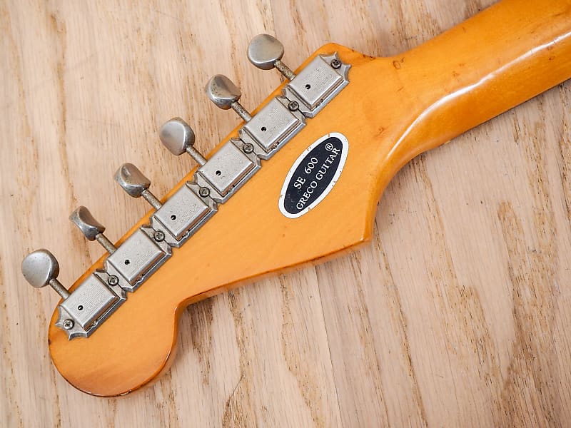 1979 Greco Super Sound SE600 S-Style Vintage Electric Guitar