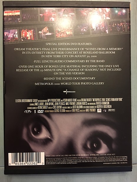 Dream Theater Metropolis 2000: Scenes from New York DVD
