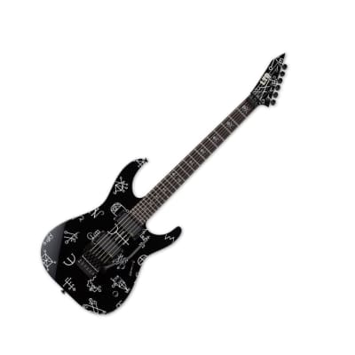 ESP LTD Kirk Hammett Signature Demonology - BlackESP LTD Kirk Hammett Signature Demonology (Black) image 4
