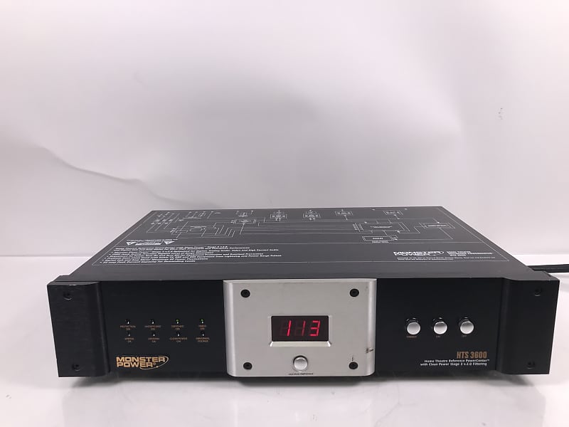 Monster Power HTS 3600 Home Theater Power Center Reverb UK