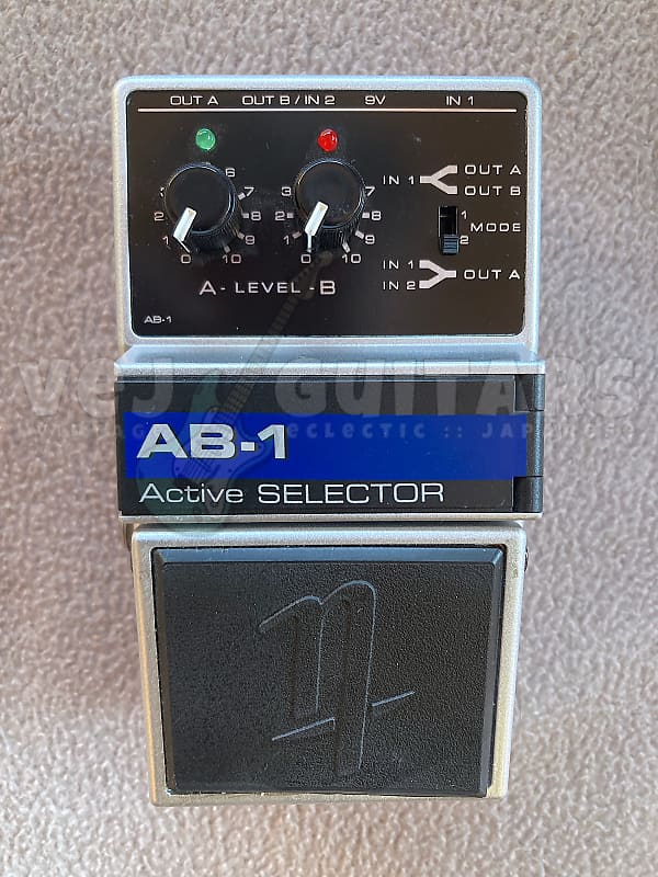 ギター NOBELS AB-1 ACTIVE A/B SELECTOR PEDAL Nobels AB-1 Switcher Pedal w/Box – Imperial Vintage Guitars