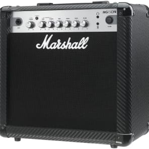 Marshall MG Carbon Fiber MG15CFR 2-Channel 15-Watt 1x8" Solid State Guitar Combo 2011 - 2018