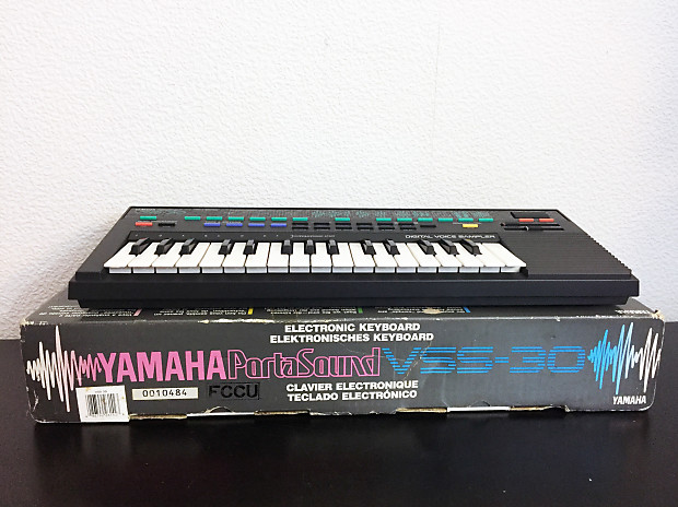 Yamaha VSS-30 Sampler Keyboard Sigur Ros Jonsi w Box SK1 Near Mint Synth  Circuit Bend