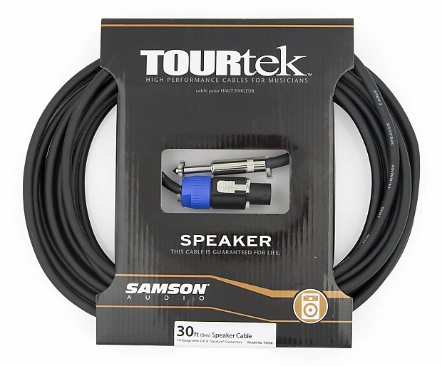 Samson TSS30 Tourtek 30' Speakon to Speakon Speaker Cable image 1