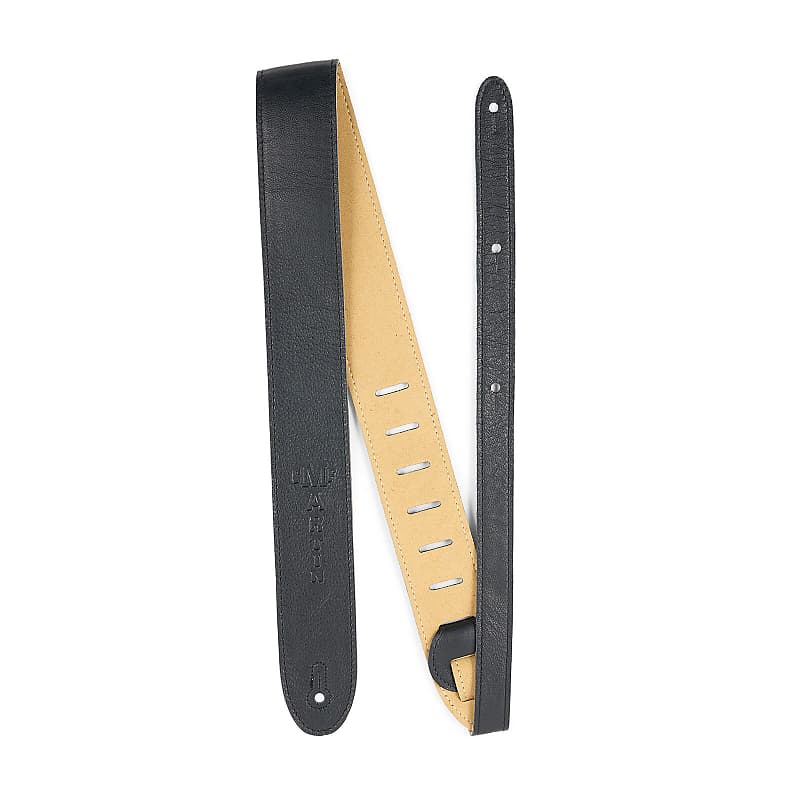 Black Italian Leather Strap