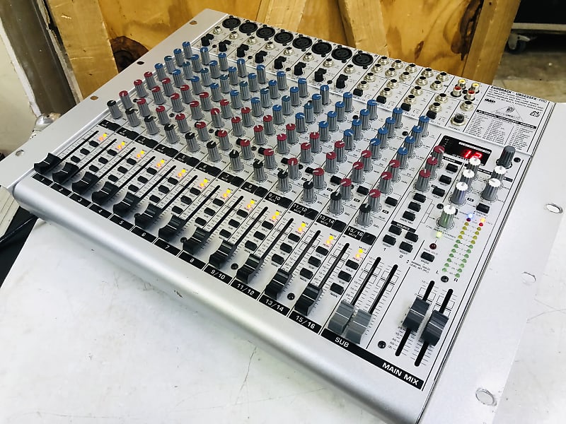 Behringer Eurorack UB2222FXPro Mixer One Bad Channel Reverb