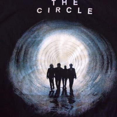 Bon Jovi The Circle Vintage Concert T-shirt 2010 Tour Black Adult small 2 sided image 2