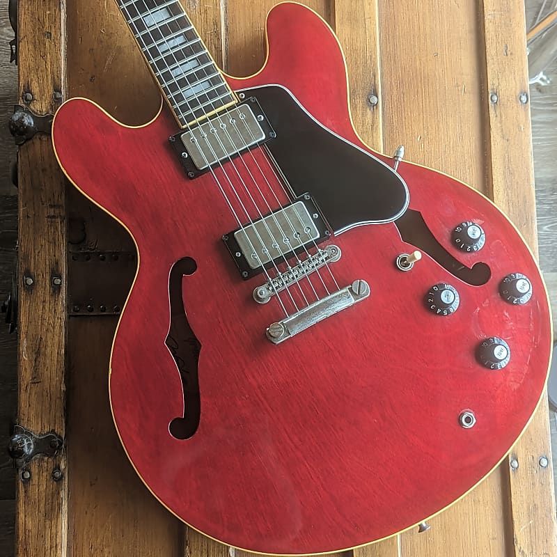 16305) Greco SA-550 - Lawsuit Era 335 Clone - 1970's Made In