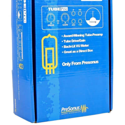Presonus TubePre V2 Vacuum Tube Preamp + DI Direct Box, For Recording/Live Sound image 4