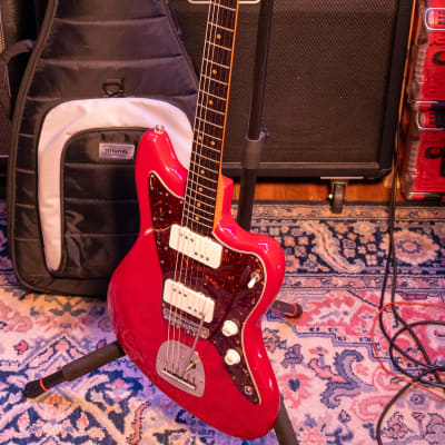 Vintage Pre-CBS Fender Jazzmaster 1964 - Candy Apple Red State-of-the-Art Upgraded Hardware image 7