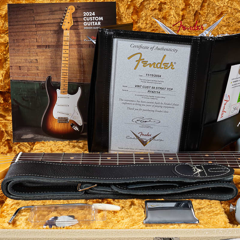 Fender Custom Shop Vintage Custom 1959 Stratocaster NOS | Reverb
