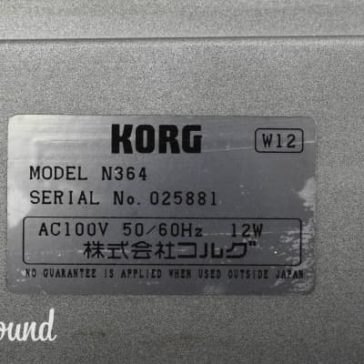 KORG N364 Music Workstation 61 Key Keyboard Synthesizer [Very Good condition] image 16