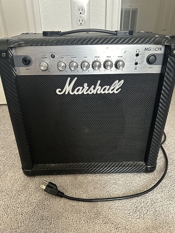 Marshall 2-Channel 15-Watt 1x8” Solid State Guitar amplifier 2016 - Black image 1