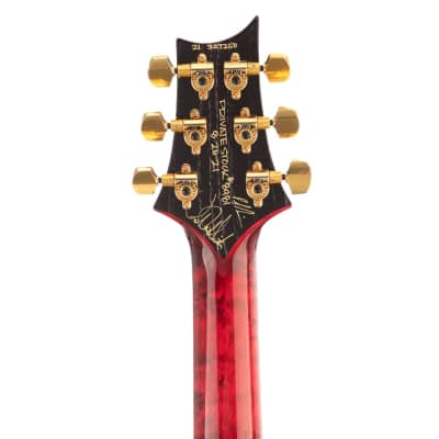 PRS Private Stock Custom 24-08 Electric Guitar - Red/Gold - Display Model image 9
