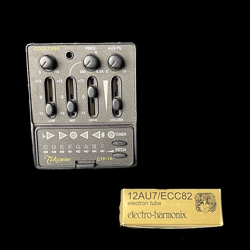 Takamine CTP-1R プリアンプ Takamine CTP-1R Cool Tube Preamp | Reverb