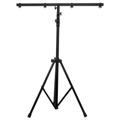 Eliminator Lighting LTS6 AS T-Bar 4 Fixture Ready 9 Foot Lighting Stand image 6