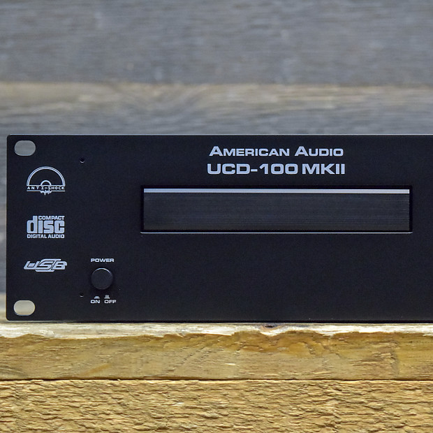 American Audio UCD-100-MKII Single CD/MP3 Player image 1