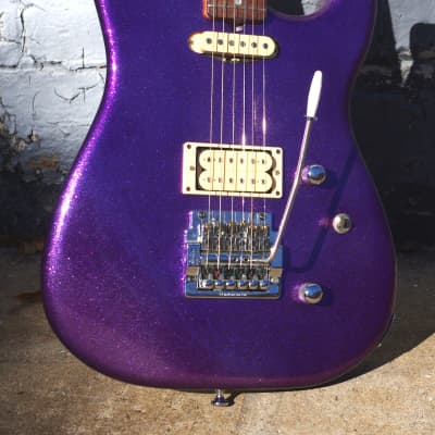 Strings & Things St. Blues  Eliminator II 1985 Purple Sparkle.   Special.  RARE. image 2