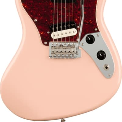 Squier  Paranormal Super-Sonic Electric Guitar Shell Pink for sale