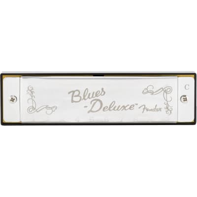 Fender Blues Deluxe 10-Hole Diatonic Harmonica, Key of C image 1