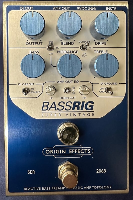 Origin Effects BASSRIG Super Vintage