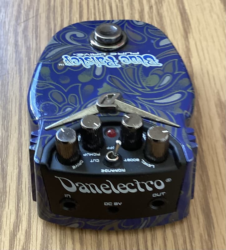 【超レア】Danelectro Blue Paisley Pure Drive 超レア】Danelectro Blue Paisley Pure Drive Danelectro Blue Paisley