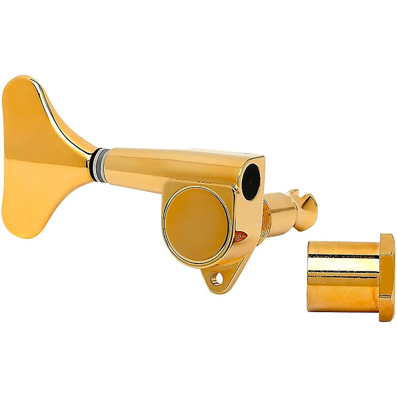 Allparts Single Economy Sealed Bass Tuner Treble Side Gold Reverb