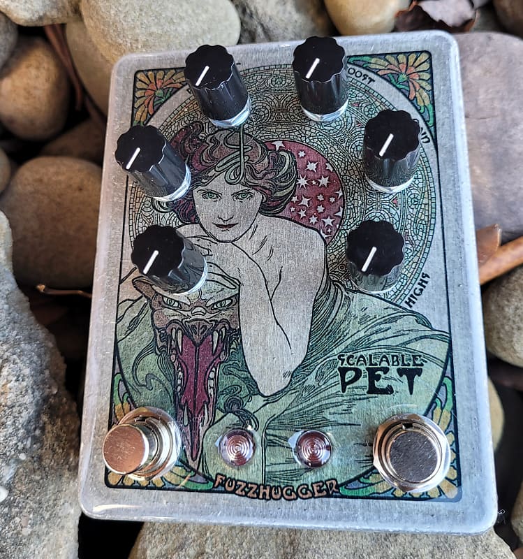 FuzzHugger ALGAL BLOOM ファズ Pre-Order: FuzzHugger Algal Bloom S (Graphic, Deluxe Finish