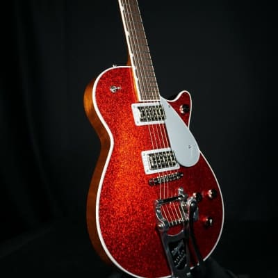 Gretsch G6129T-PE Players Edition Red Sparkle Jet (Actual Guitar) image 5