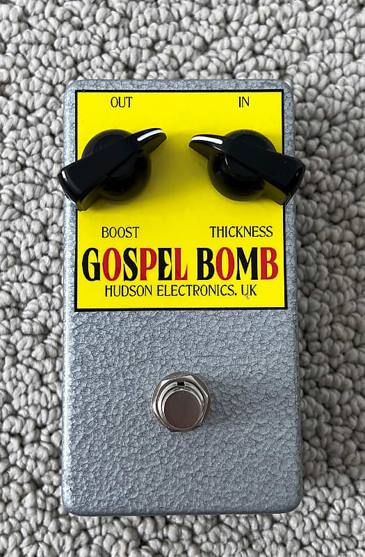 Hudson Electronic Gospel Bomb • 2012 • Rangemaster • Treble Booster image 1