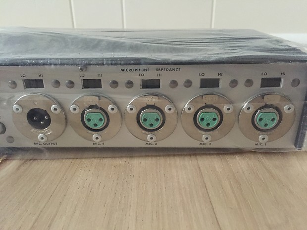 ヴィンテージ】Shure M68 マイクミキサー 1960年代 ジャンク扱い