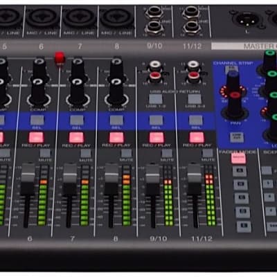 Zoom LiveTrak L-12 Digital Mixer, 12-Channel image 3