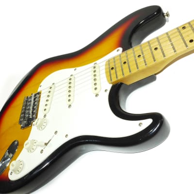 Harmony Stratocaster Sunburst Electric Guitar image 3