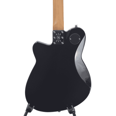 Reverend Buckshot Electric Guitar - Midnight Black (8 lb 4.2 oz) image 4